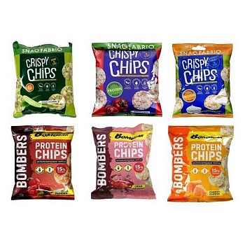 BOMBBAR SNAQ FABRIQ чипсы, 50г в магазине Спорт - Пермь