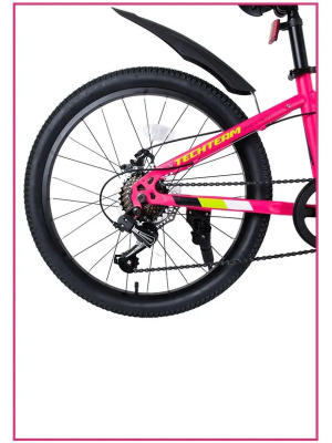 Велосипед TechTeam Katalina, 20" (рама 11), розовый в Магазине Спорт - Пермь