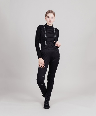 Разминочные детские брюки NORDSKI Jr. Premium Black (410100)