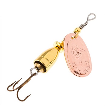 Блесна вращающаяся Akara C-5082 13гр., 001/Cu