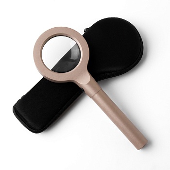 Лупа классическая, линза 55мм, подсветка, артикул 9943945 