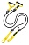 Тренажер для плавания Mad Wave Dry training with plastic handles, М0771 09 2 00W, сопротивление от 2,2 до 6,3 кг, желтый в магазине Спорт - Пермь