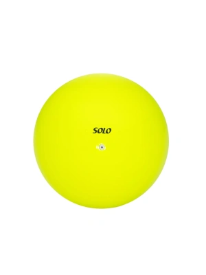 Мяч для художественной гимнастики глянцевый Solo «Лайм неон» BGLN-107