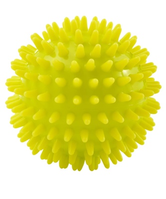 Мяч массажный BASEFIT GB-602, диаметр 8см, лайм в Магазине Спорт - Пермь