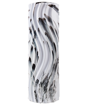 Ролик массажный Starfit FA-525, EVA/РР, низкая жесткость, 45х14, белый/черный в Магазине Спорт - Пермь