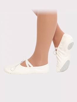 Балетка концертная без усиленного мыса БАЛ 2.2 белые