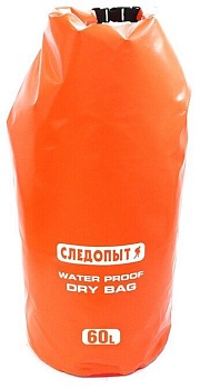 Гермомешок Следопыт Dry Bag, 60 л, без лямок, оранжевый