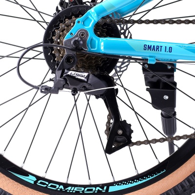 Велосипед COMIRON SMART 24", (12 рама), 7 скоростей, синий в Магазине Спорт - Пермь