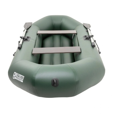 Лодка ПВХ Тонар Бриз А280 надувное дно, зеленый