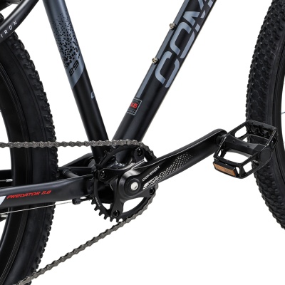 Велосипед COMIRON PREDATOR, 27,5", 11 скоростей, (17 рама), черный неон в Магазине Спорт - Пермь