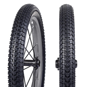 Покрышка 16" х 2,125", "шашечки"