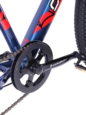 Велосипед COMIRON REBEL, 24", 8 скоростей, (рама 13), сине-красный в Магазине Спорт - Пермь