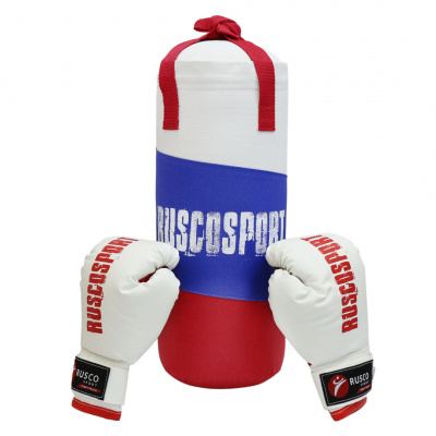 Набор боксерский для начинающих RUSCO SPORT, перчатки 4 OZ в магазине Спорт - Пермь