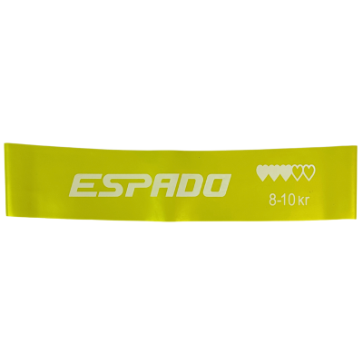 Петля латексная ESPADO ES261, 520*70мм, максимальное сопротивление 8-10 кг, желтая в Магазине Спорт - Пермь