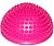Полусфера массажная балансировочная с выступами YW-07/16X8F, фуксия в Магазине Спорт - Пермь