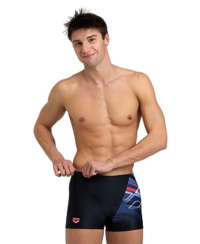 Мужские плавки - шорты Arena SHADING SWIM SHORT, 5047 500, black в магазине Спорт - Пермь