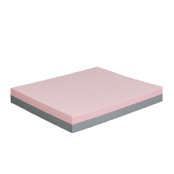 Мат балансировочный для фитнеса 40х33х5, розовый/серый в Магазине Спорт - Пермь