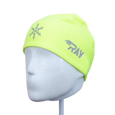 Шапка RAY RACE, материал термо-бифлекс, снежинка неон