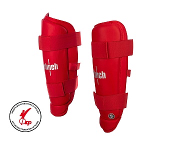 Защита голени Clinch Shin Guard Kick красная C522 в магазине Спорт - Пермь