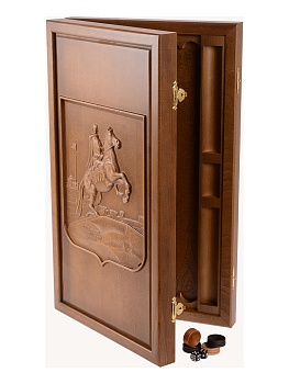 Нарды (Кинешма) Петр Первый, патина