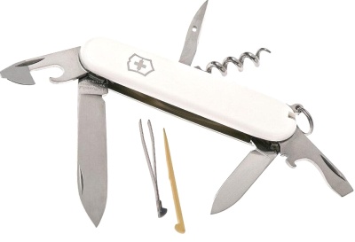 Нож Victorinox Spartan, 91 мм, 12 функций (1.3603.7), белый
