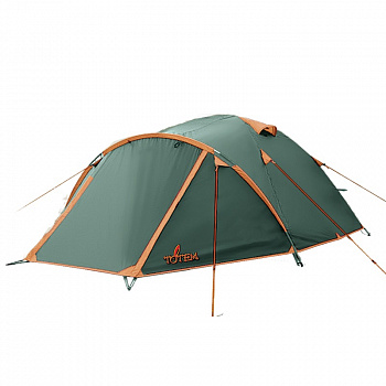 Палатка 4-местная Totem Chinook 4(V2), зеленая
