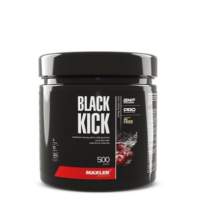 Maxler Black Kick (банка 500гр) в магазине Спорт - Пермь