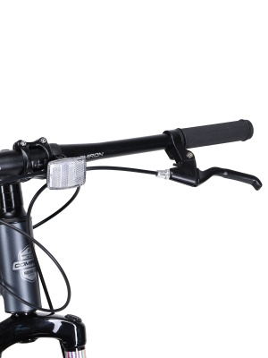 Велосипед COMIRON SYSTEM 27,5", 10 скоростей, серо-черный в Магазине Спорт - Пермь