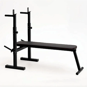 Стойка под штангу со складной скамьей INVENT ST-03 черный в Магазине Спорт - Пермь