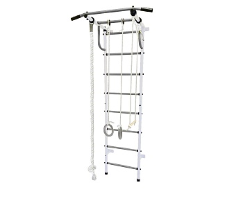 Детский спортивный комплекс Пионер-С2НМ, белый/серый в Магазине Спорт - Пермь