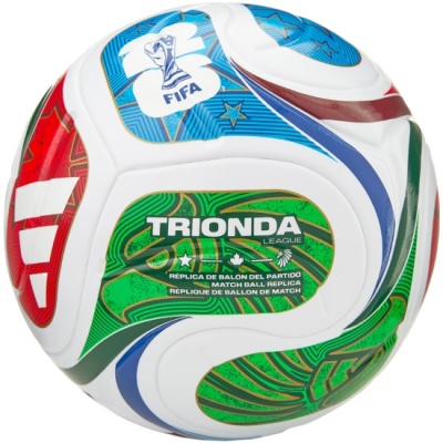 Мяч футбольный ADIDAS WC26 Trionda League BOX JD8045, размер 5