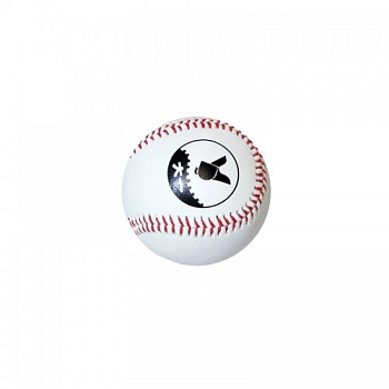 Мяч бейсбольный 9" 0690BR-TK, белый