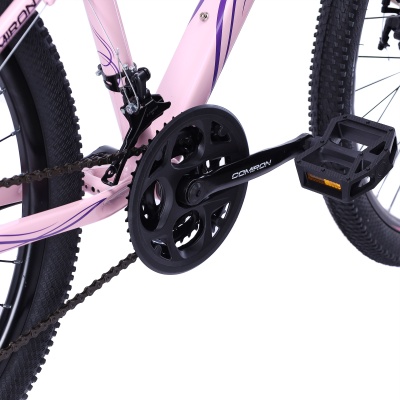 Велосипед COMIRON  FLAME 26", 21 скорость (рама 17), розовый в Магазине Спорт - Пермь