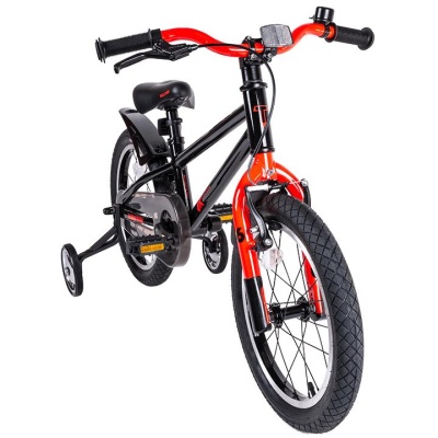 Велосипед TechTeam Gulliver, 16", алюминиевая рама, черный в Магазине Спорт - Пермь