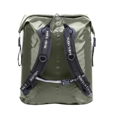 Герморюкзак Helios, ПВХ (HS-GR-60-HB), 60л, хаки/черный