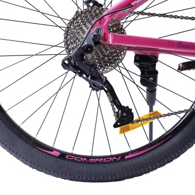 Велосипед COMIRON DESIRE 27,5", 10 скоростей, (17 рама), розовый в Магазине Спорт - Пермь