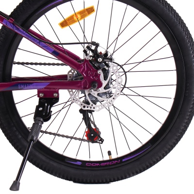 Велосипед COMIRON SMART 24", (12 рама), 7 скоростей, цвет лавандовый в Магазине Спорт - Пермь