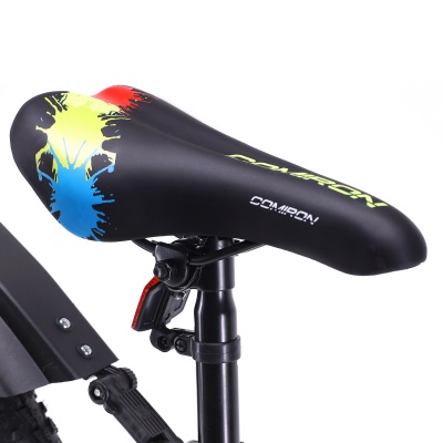 Велосипед COMIRON FLASH, 24"x3.0, (рама 13), 7 скоростей, цвет полуфэт ригид зеленый в Магазине Спорт - Пермь