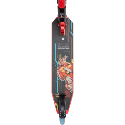 Самокат складной Tech Team Comfort 145 Evolution red