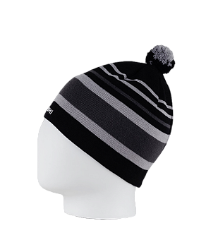 Шапка Nordski Bright Black/Grey (one size) NSV473201