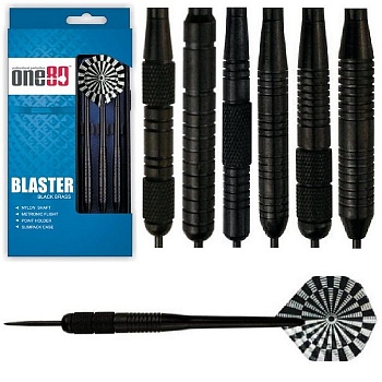 Набор дротиков для дартс One 80 Blaster Brass, 3 шт, вес уточняйте