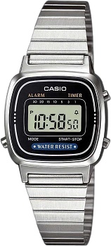 Японские наручные часы Casio Vintage LA-670WEA-1E с хронографом в магазине Спорт - Пермь
