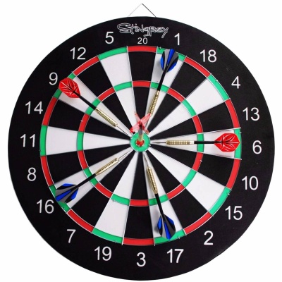 Набор для игры в Дартс 18" (мишень+ 6 дротиков) DG521810B