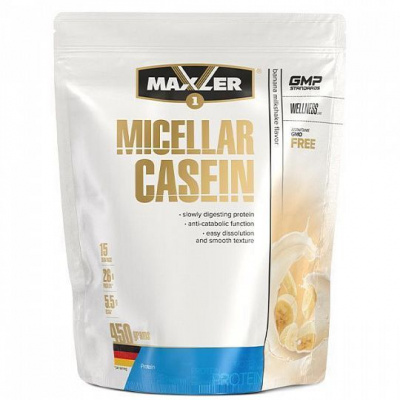 Maxler Micellar Casein, казеин, пакет 450 грамм в магазине Спорт - Пермь