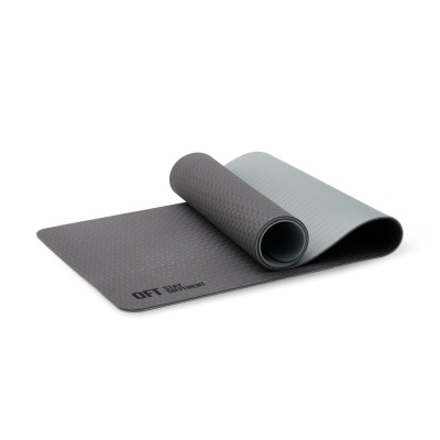 Коврик для йоги 6 мм TPE TECHNO Original FitTools FT-YGM6-TPE-14 в Магазине Спорт - Пермь