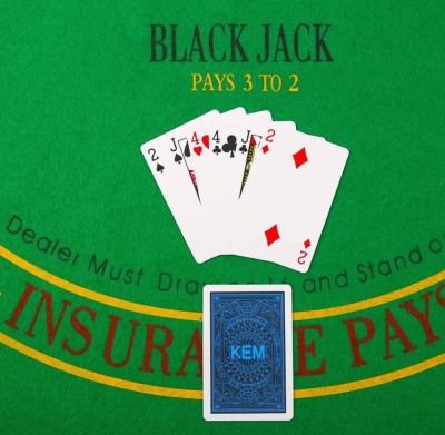 Карты пластиковые "Okkem", 55 шт, 30мкм, артикул 4383222