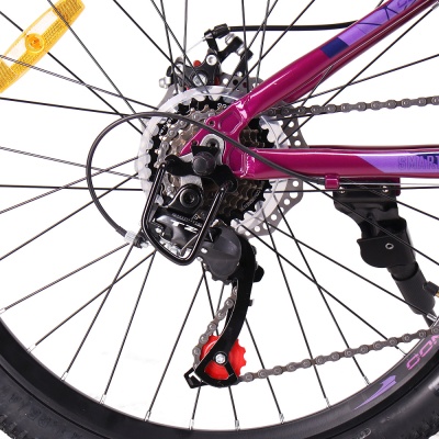 Велосипед COMIRON SMART 24", (12 рама), 7 скоростей, цвет лавандовый в Магазине Спорт - Пермь