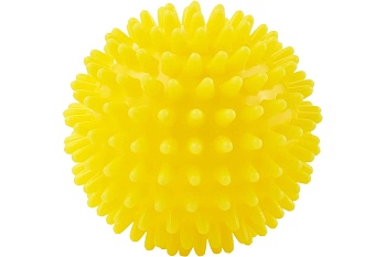 Мяч массажный BASEFIT GB-602, диаметр 6см, желтый в Магазине Спорт - Пермь