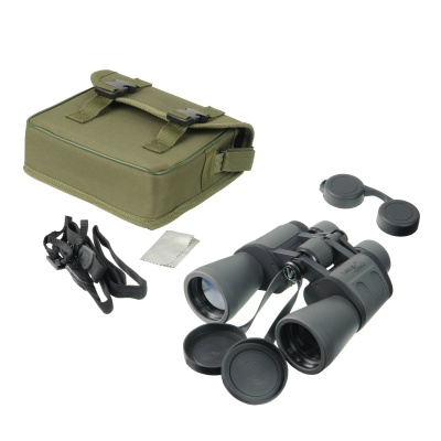 Бинокль Veber Classic БПШЦ 10*50 VRWA широкоугольный, серый