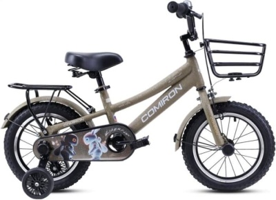 Велосипед детский COMIRON Cyberpunk A02 14" бежевый в Магазине Спорт - Пермь